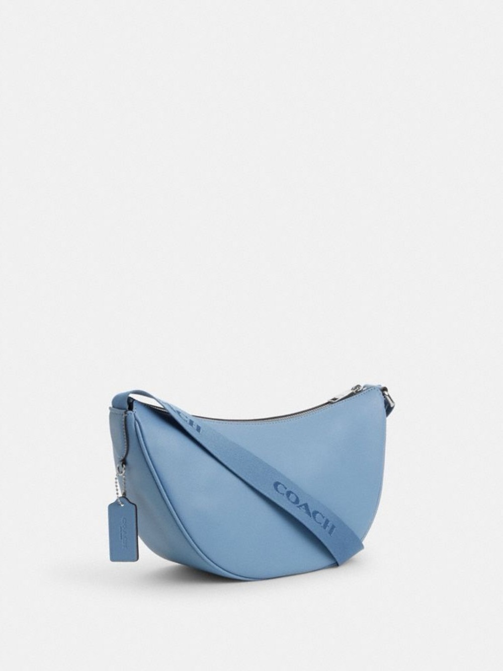 *AUTHENTIC* COACH PACE CROSSBODY BAG STYLE CT644 CORNFLOWER BLUE MSRP $400! - Picture 2 of 16